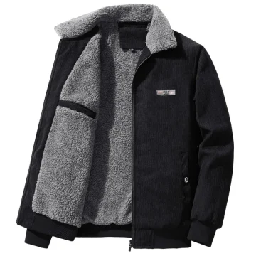 Winter Warm Corduroy Fleece Lined Jacket 1 | PricZone