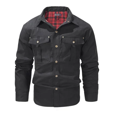 Retro Style Mens Turn Down Collar Jacket 1 | PricZone