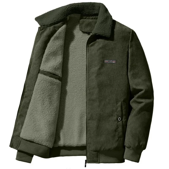 Winter Warm Corduroy Fleece Lined Jacket 3 | PricZone