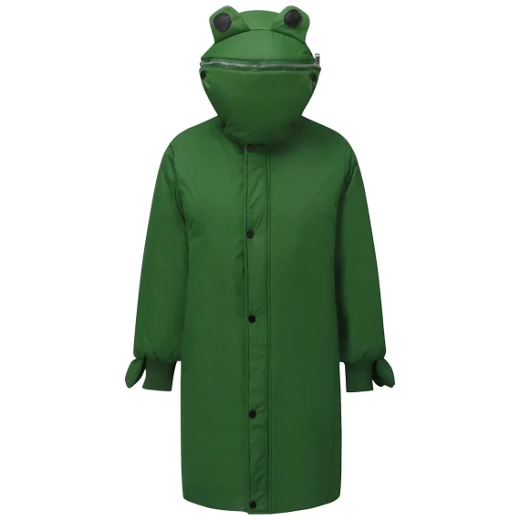 Cute Frog Hooded Down Jacket for Women 5 | PricZone