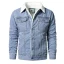 High Quality Slim Fit Mens Light Blue Denim Jacket