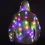 LED Glowing Hooded Jacket Mens Womens Luminous Coat