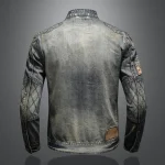 Vintage Slim Fit Denim Jacket for Men 4 | PricZone