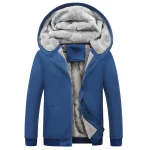 Velvet Hoodie Jacket Warm Zipper Coat 6 | PricZone