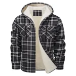 Flannel Shirt Jacket Classic Plaid Long Sleeve 3 | PricZone