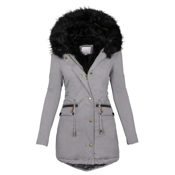 Thick Warm Winter Parka Coat with Pockets 4 | PricZone