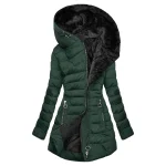 Winter Jacket Womens Casual Hooded Cotton Parka 3 | PricZone