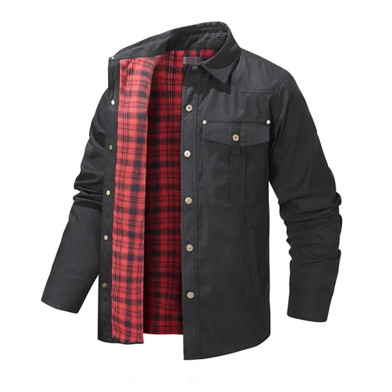 Retro Style Mens Turn Down Collar Jacket 3 | PricZone