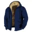 Winter Jacket Warm Fleece Lined Hooded Coat