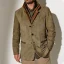 Vintage Mens Button-Up Jacket Coat – Autumn Winter