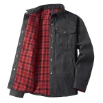 Retro Style Mens Turn Down Collar Jacket 4 | PricZone