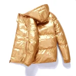 Winter Shiny Hooded Puffer Jacket Warm Stylish 1 | PricZone