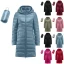 Winter Womens Korean Slim Hooded Parka Jacket