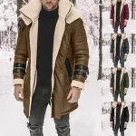 Oversized Sheepskin Jacket Warm Winter Coat 1 | PricZone