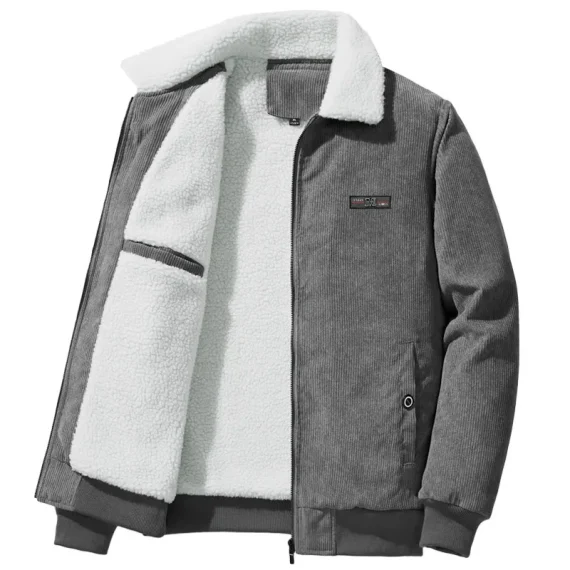 Winter Warm Corduroy Fleece Lined Jacket 5 | PricZone