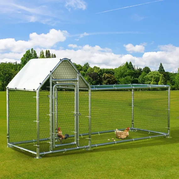 Large Metal Chicken Pen Outdoor Poultry Cage Spire 1 | PricZone