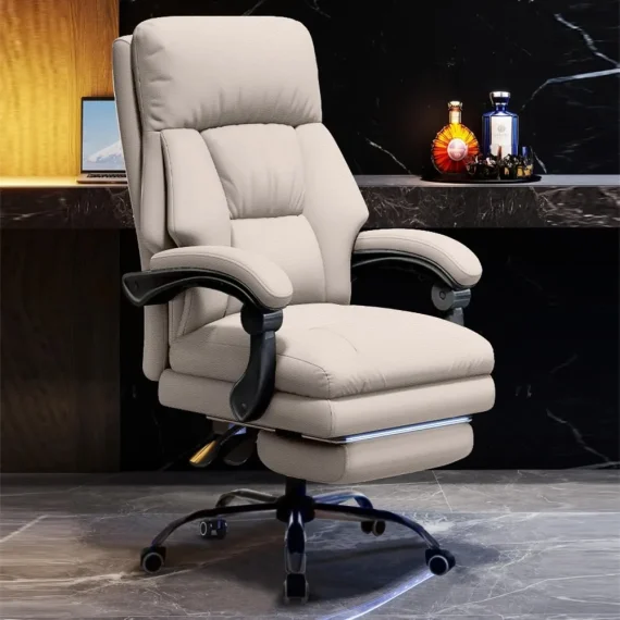 Comfortable Executive Office Chair with footrest 1 | PricZone