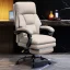 Comfortable Executive Office Chair with footrest