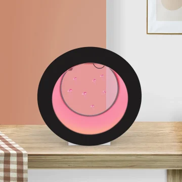 4.8-gallon Desktop Jellyfish Tank with LED Lights 1