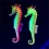 Luminous Glowing Seahorse Aquarium Decoration