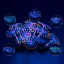 Glowing Silicone Coral Ornament for Fish Tank