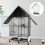 Large Bird Cage with Rolling Stand for Budgies and Finches