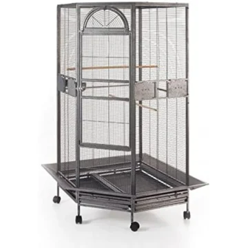 Corner Bird Cage for Cockatiels and Parakeets 1