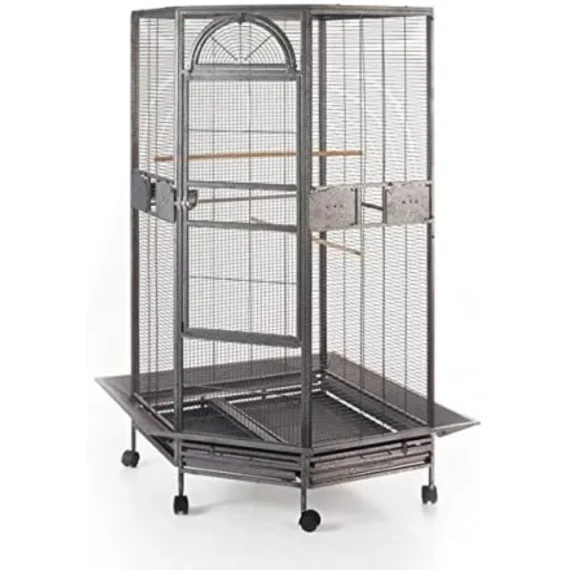 Corner Bird Cage for Cockatiels and Parakeets 1 | PricZone