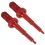 2Pcs Red Alloy Ear Tag Nail Clamp for Livestock