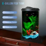 6-Gallon 360 Aquarium Kit with LED and Filter 5