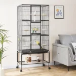 69 Inch Large Bird Cage with Stand for Parrots 4 | PricZone