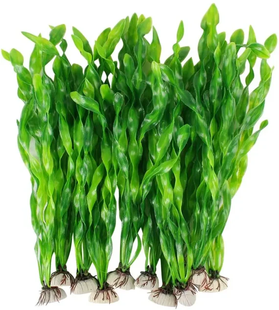 10pcs Artificial Aquarium Plants Fish Tank Decor 1 | PricZone