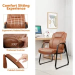 Big and Tall 500 lb Guest Chair PU Leather 5 | PricZone