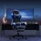 Ergonomic Gaming Recliner Chair with Massager