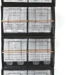 4 Pack Breeding Bird Carrier Cage with Divider 30x18x18 2 | PricZone