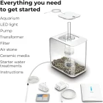 Modern Acrylic Fish Tank with LED Light 4