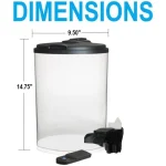 360 Aquarium with LED Lighting - 7 Color Options 2