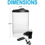 6-Gallon 360 Aquarium Kit with LED and Filter 4