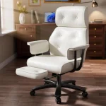 Ergonomic Reclining Office Chair with Footrest 400lbs 1 | PricZone