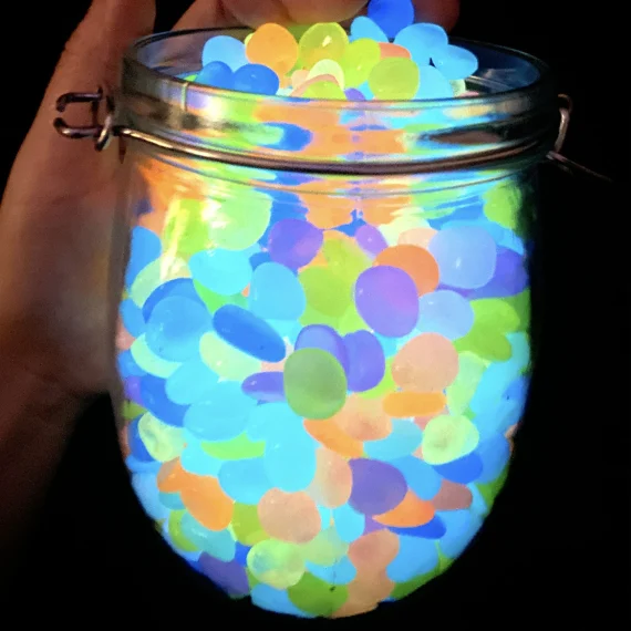 100Pcs Glow in the Dark Stones for Aquarium Decor 4 | PricZone