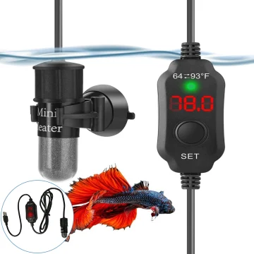 Mini USB Aquarium Heater with Temp Control 1