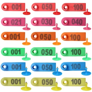 20PCS Colored Sheep Ear Tags for Livestock ID product image