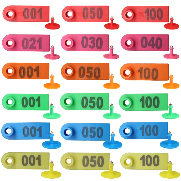 20PCS Colored Sheep Ear Tags for Livestock ID product image