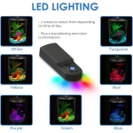 6-Gallon 360 Aquarium Kit with LED and Filter 2