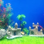 Artificial World of Tanks Resin Castle Aquarium Decoration 6 | PricZone