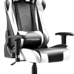 GTRacing White Gaming Chair Ergonomic Recliner 1 | PricZone