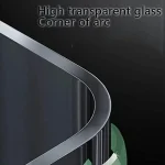 Glass Fish Tank Starter Kit 4.35 Gallon Betta Desktop Aquarium Mini Bowl Shrimp with LED Pump Oxygen Pump Air Intake Water 4