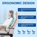 Dual Motor Executive Office Chair with Footrest 6