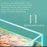 Large Glass Fish Tank Ultra Clear Borderless Aquarium 4