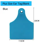 20 PCS Cow Ear Tags Blank Cattle ID Tags 100x75mm 2 | PricZone